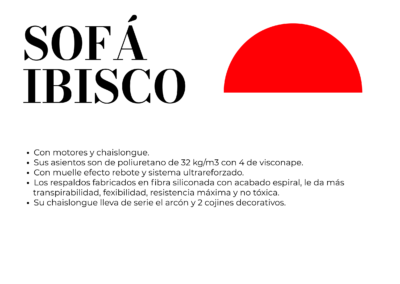 SOFÁ IBISCO CH