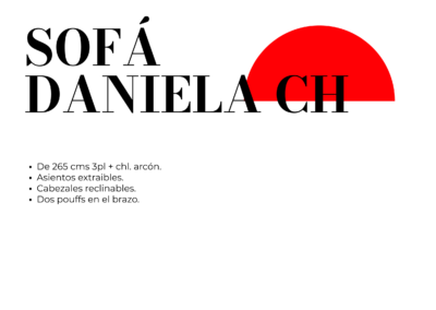 SOFÁ DANIELA CH