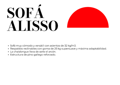 SOFÁ ALISSO CHAIS