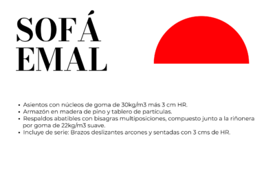 SOFÁ EMAL